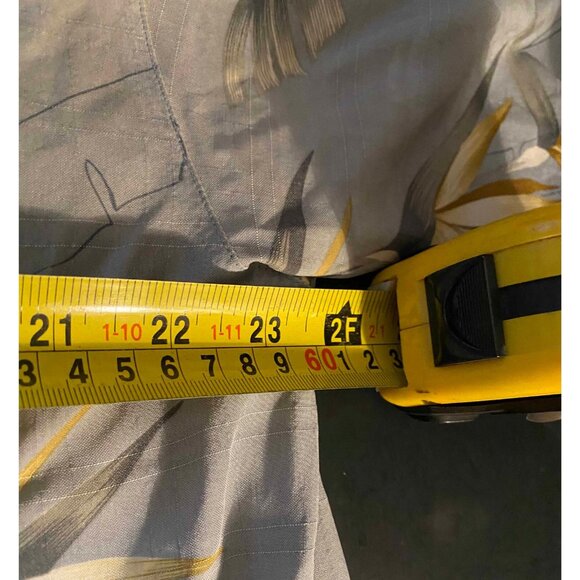 Tommy Bahama Floral AOP Blue Silk Camp Mens XL Hawaiian Shirt Beach - Picture 4 of 5